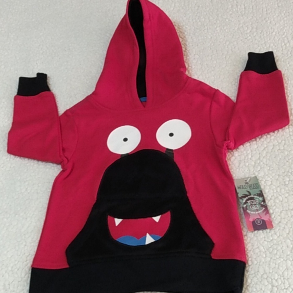 Kids‎ Hollywood Pull Over Hoodie Red And Black